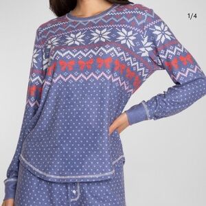 PJ Salvage holiday snowflake jammies